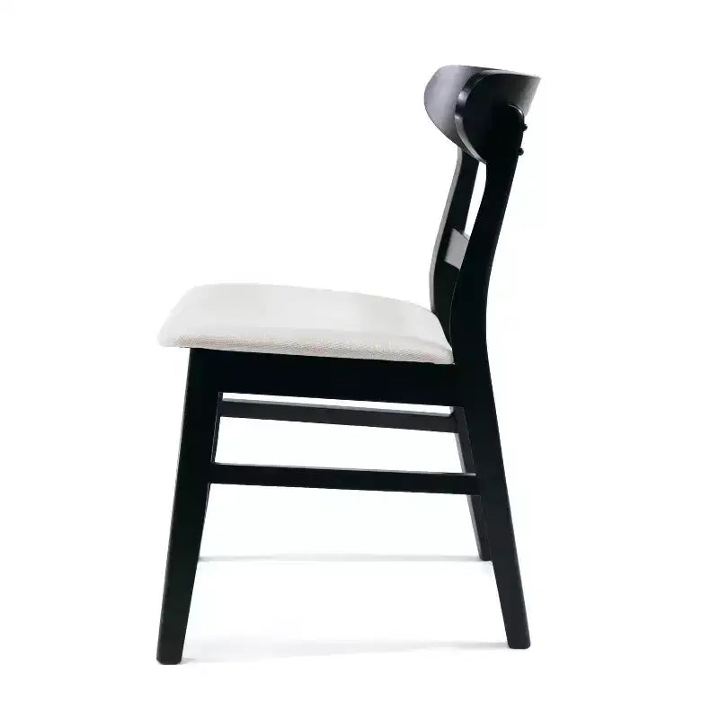 Chaises de salle à manger modernes du milieu du siècle, lot de 2, rondes, rembourrées avec dossier incurvé et pieds en métal, chaises d'appoint en bouclé pour cuisine et salle à manger