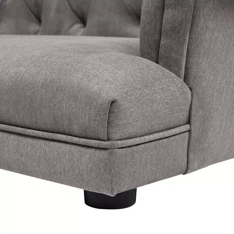 Lit de luxe pour chien Chesterfield, 36,5 pouces, taille M