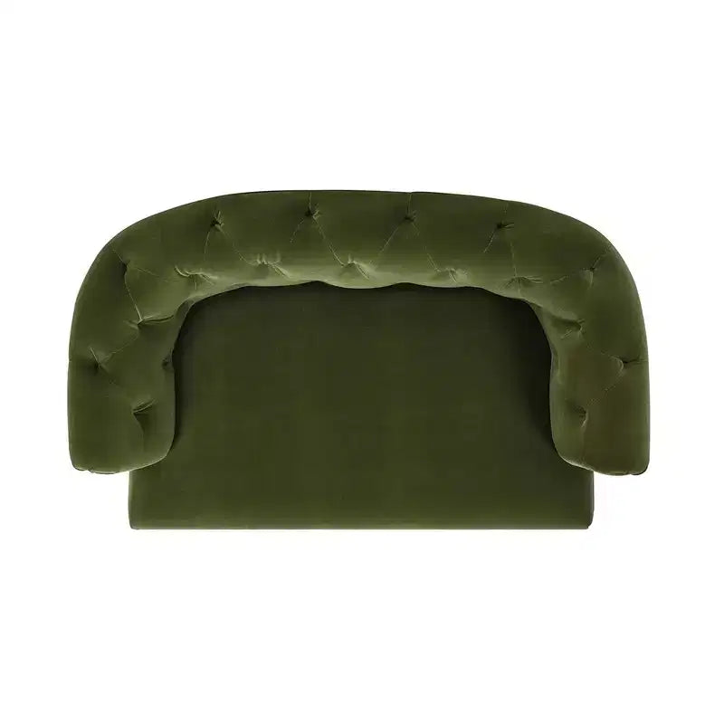 Lit de luxe pour chien Chesterfield, 36,5 pouces, taille M