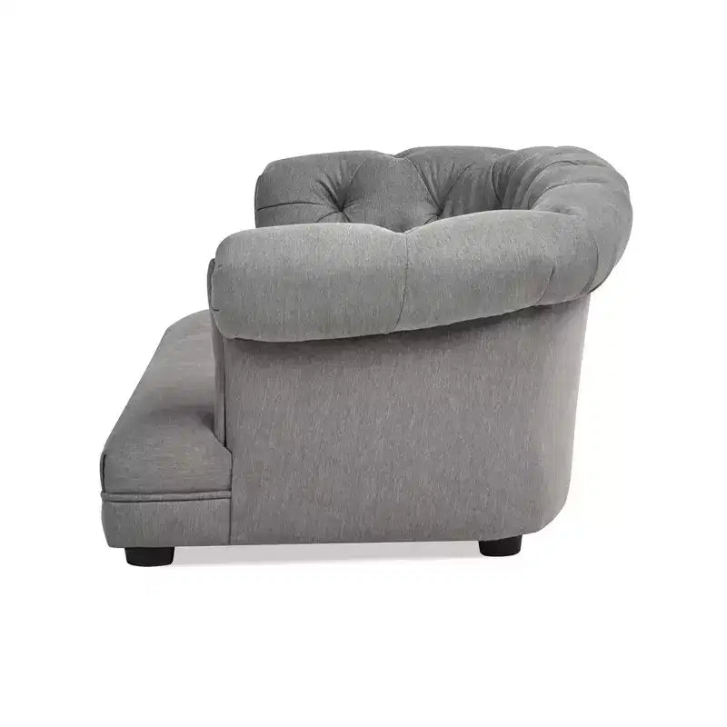 Lit de luxe pour chien Chesterfield, 36,5 pouces, taille M